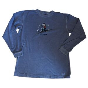 Life is Good winter top